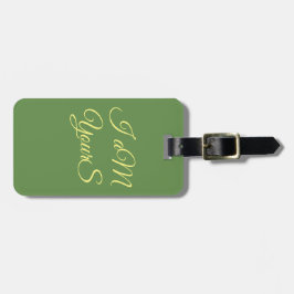 bagagemärke - jag är din bagagebricka