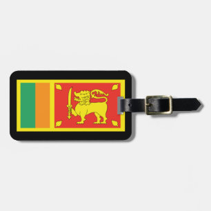 Bagagemärkre av Sri Lanka Bagagebricka