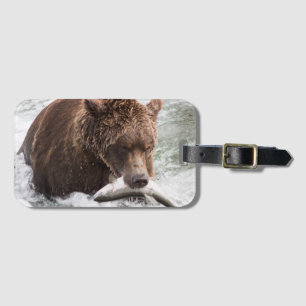Bagagemärkre för 503 Cubadult Fisherbear Bagagebricka