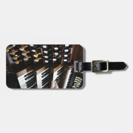 Bagagemärkre för organists bagagebricka