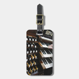 Bagagemärkre för organists bagagebricka