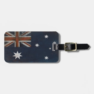 Bagagemärkre med flagga från Australien Bagagebricka