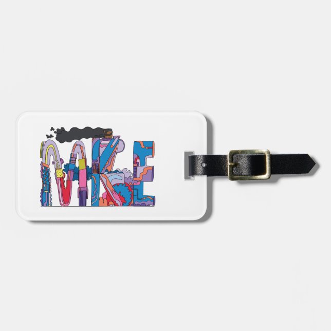 Bagagemärkre | MILWAUKEE, WI (MKE) Bagagebricka (Horisontell Framsida)