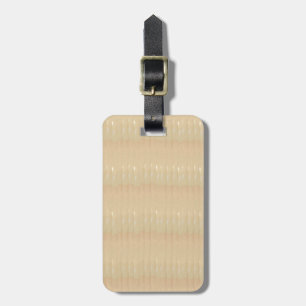 Bagagemärkren med läder fäster bagagebricka