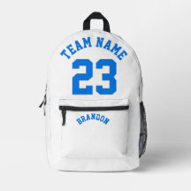 Bagagerungar basketboll sportblått