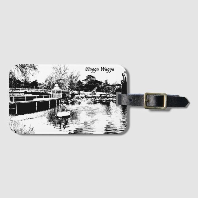 Bagagetag Bagagebricka (Framsida horisontal)