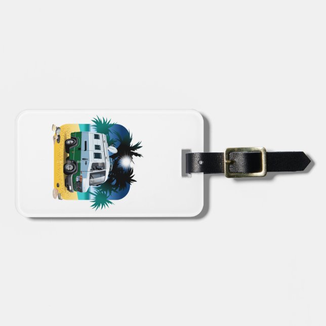 Bagagetag Bagagebricka (Horisontell Framsida)