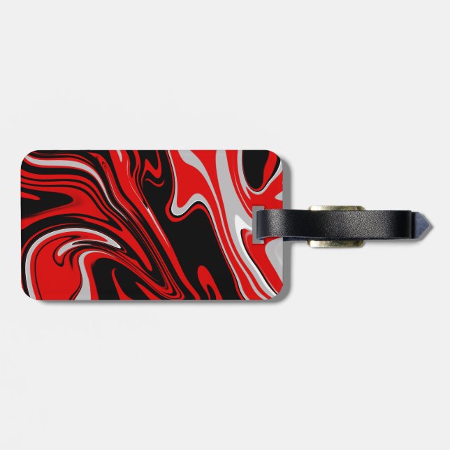 Bagagetag Bagagebricka (Baksida Vågrät)