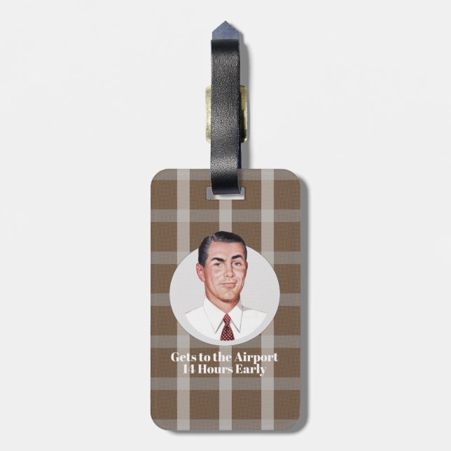 Bagagetag Bagagebricka (Baksidan Lodrät)