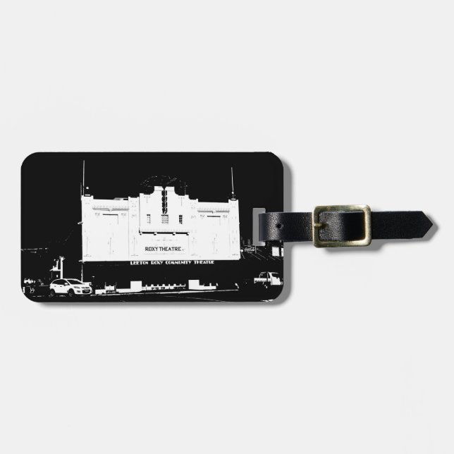 Bagagetagg Bagagebricka (Horisontell Framsida)