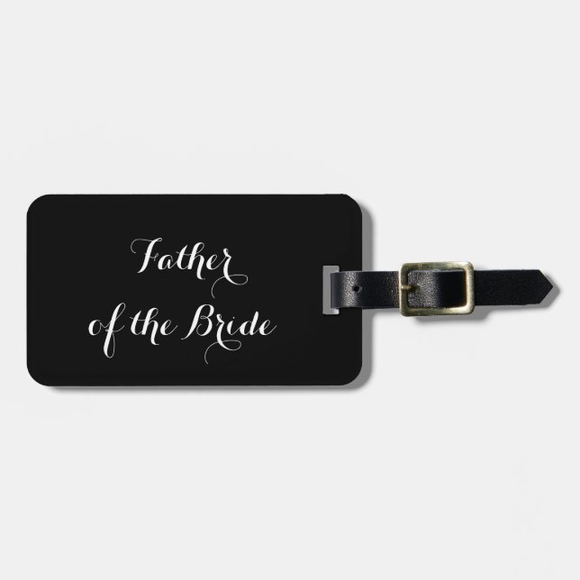 Bagagetagg för Far i Bride Bagagebricka (Horisontell Framsida)