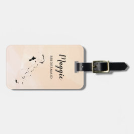 Bagagetaggen Bahamas Karta, Bröllopsfesten Bagagebricka