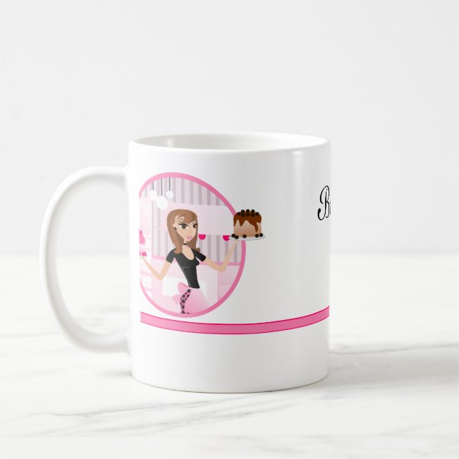 Bagare/bageri-/konditorkaffe/Tea/kakaomugg 1 Kaffemugg (Vänster)