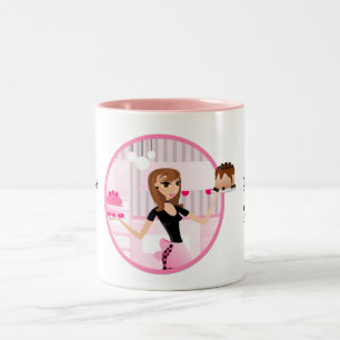 Bagare/bageri-/konditorkaffe/Tea/kakaomugg 2 Två-Tonad Mugg