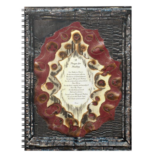 Bägare för läkning anteckningsbok (Framsidan)