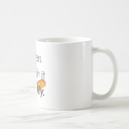 Bagare gör det! kaffemugg