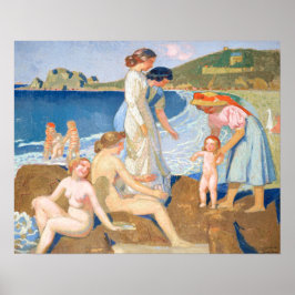 Bagare i Perros Guirec Maurice Denis Painting Poster