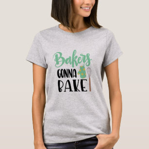 Bagare som går att baka skjortan t shirt