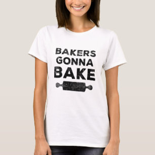Bagare som går att baka skjortan t shirt