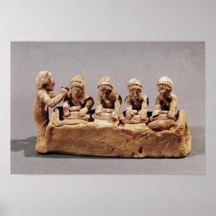 Bagare som knådar deg på Thebes Poster
