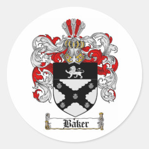 BAGAREFAMILJVAPENSKÖLD - BAGAREVAPENSKÖLD RUNT KLISTERMÄRKE