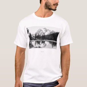 Bagarelogen för Mt. Shuksan och Mt.-fotograferar Tee