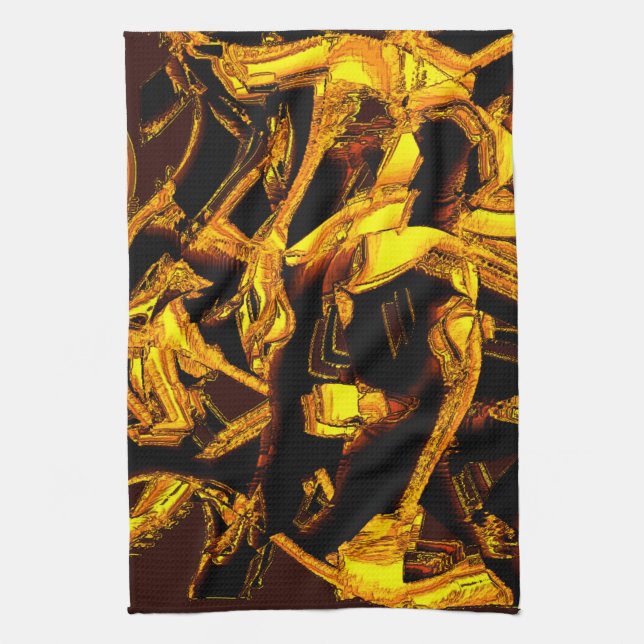 Bagass eller biet av dehydratiserat tangerinskal kökshandduk (Vertikal)