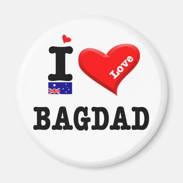 BAGDAD - I Kärlek Magnet (Framsidan)