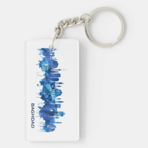 Bagdad Irak Skyline Blue