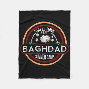 Bagdad Sommarläger _ Iraks militära Krig Veteran Fleecefilt