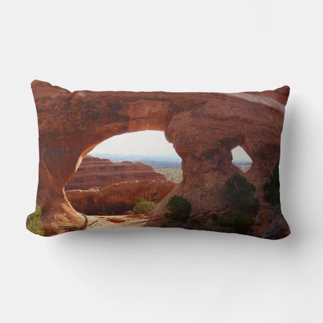 Båge Arch I i Arches nationalpark Lumbarkudde (Framsida)