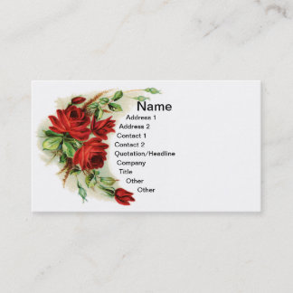 Båge av rovictorianen visitkort