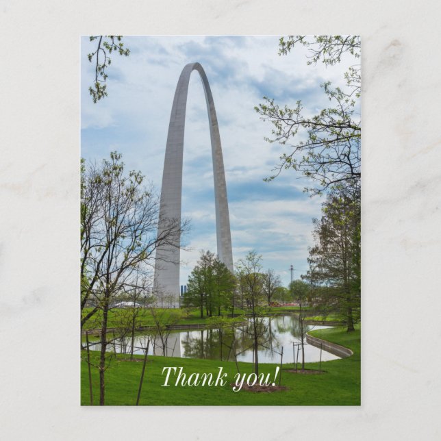 Båge från parken vykort (Framsida)