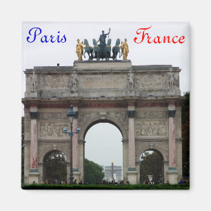 Båge i Paris Magnet