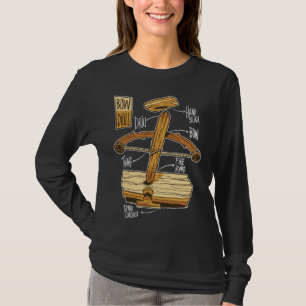 Bågeborr Eld Bushcraft För Överlevnadsexperter T Shirt