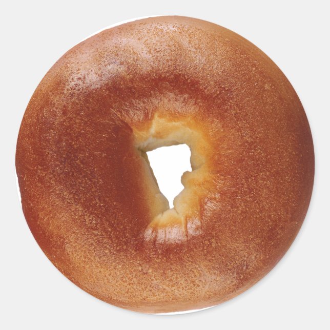 BAGEL 2 RUNT KLISTERMÄRKE (Framsida)