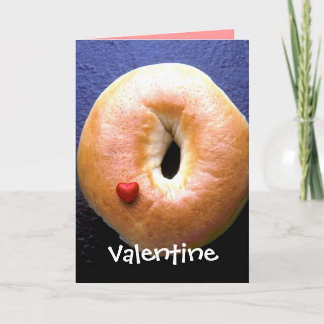 Bagel Älskare Helgkort (Framsida)