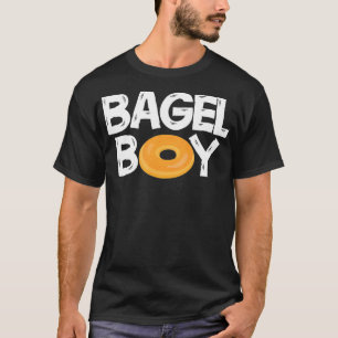 Bagel Boy Funny Donut Food Älskare T Shirt