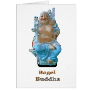 Bagel Buddha Hälsningskort