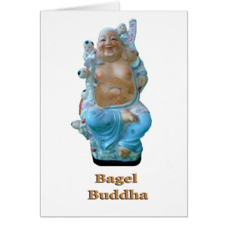 Bagel Buddha Hälsningskort