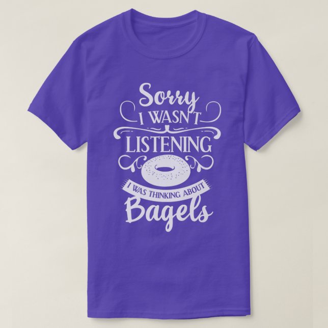 Bagel för Bagels Älskare Premium T Shirt (Design framsida)
