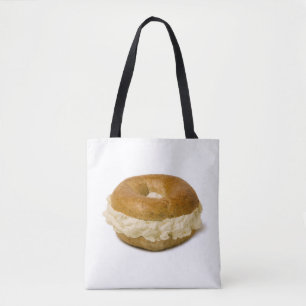 Bagel & gräddost tygkasse