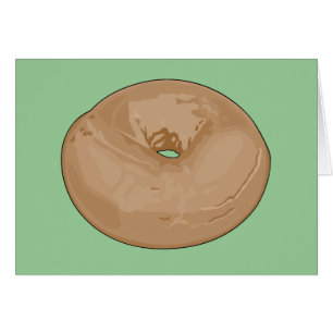 Bagel Hälsningskort