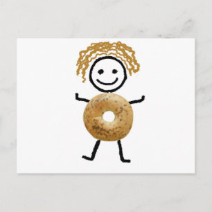 Bagel Kid Vykort