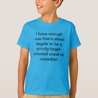 bagel-komiker tee shirt