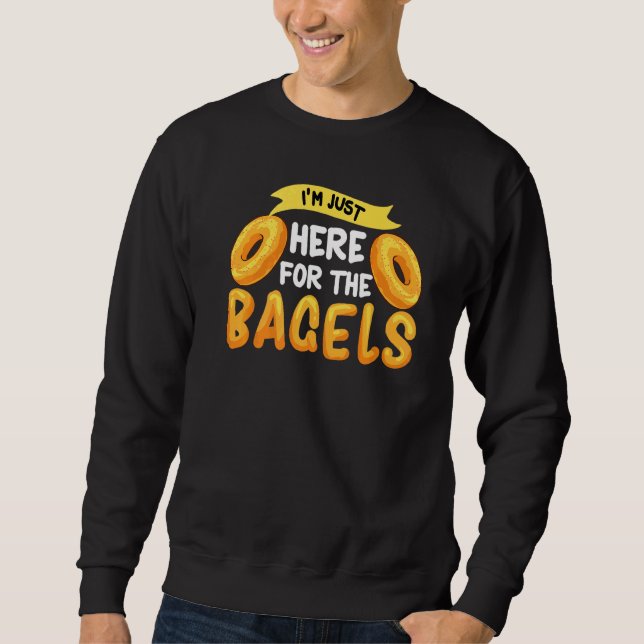 Bagel Lång Ärmad Tröja (Framsida)