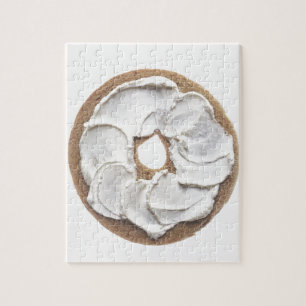 Bagel med Cream Cheese Pussel