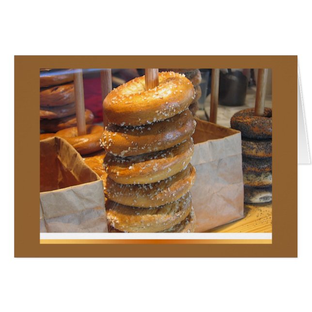 BAGELkort Hälsningskort (Framsidan Horizontal)