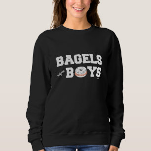 Bagels före Boys Funny Jewish Deli T Shirt