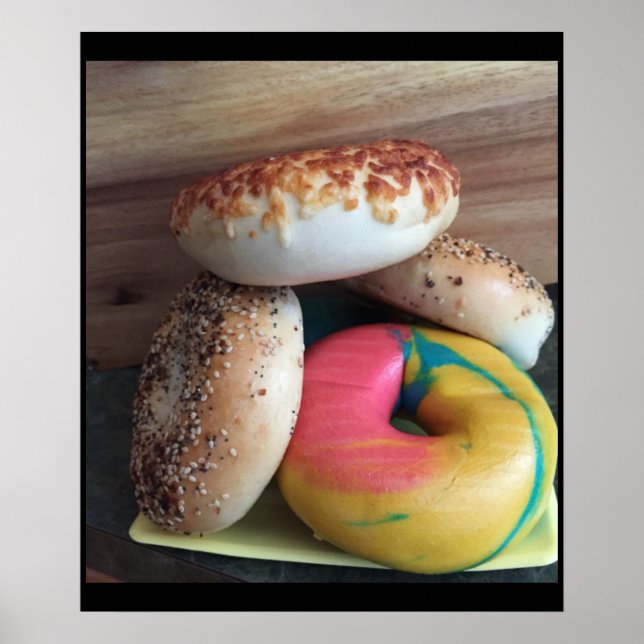 Bagels Foto Poster (Framsidan)